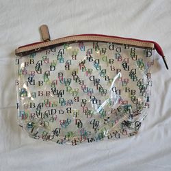 DOONEY & BOURKE CLEAR COSMETIC BAG