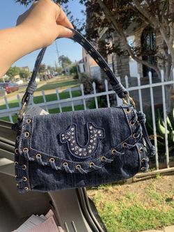 True Religion Denim Shoulder Bag