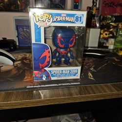 Unleash the Future with this Exclusive Funko Pop! Spider-Man 2099 ( #81 )!