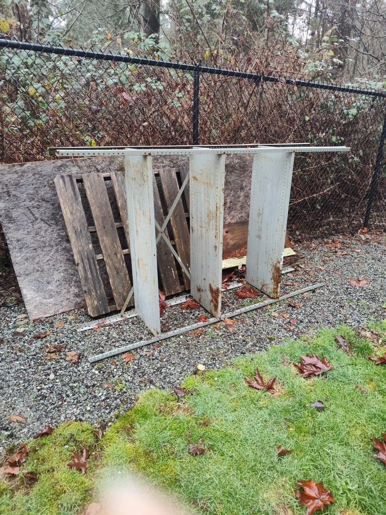 Metal Garage Or Shed Shelf