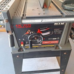 Craftsman 2.5 hp. Table Saw