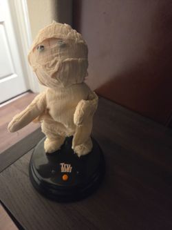Animated Mummy Halloween Figure with Sound