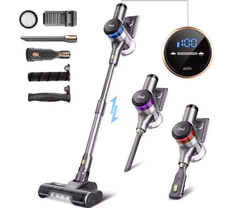 INSE S9 Cordless Handheld Stick Upright Vacuum Cleaner
