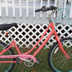 Giant Aluminum Step Through Design Multi-speed Bike Ready To Ride Aluminum Frame 26-in Wheels Stretch Style