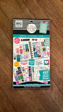 Quotes, Citations, Sticker Sheets (427pcs)