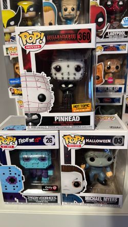 Funko Pop Horror Lot Hot Topic GameStop Exclusive