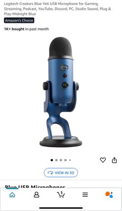 Microphone Blue
