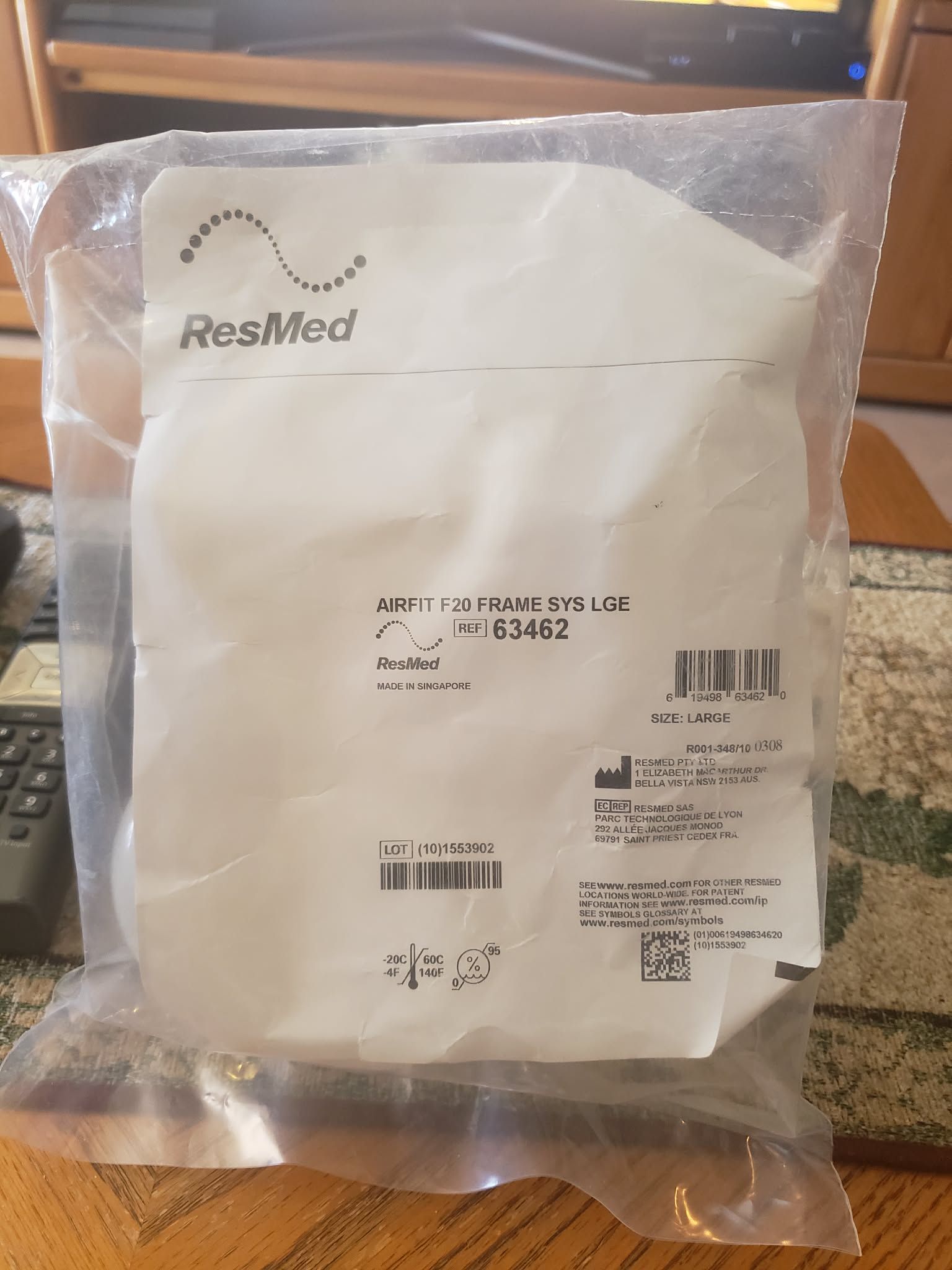 AirFit F20 Face Mask