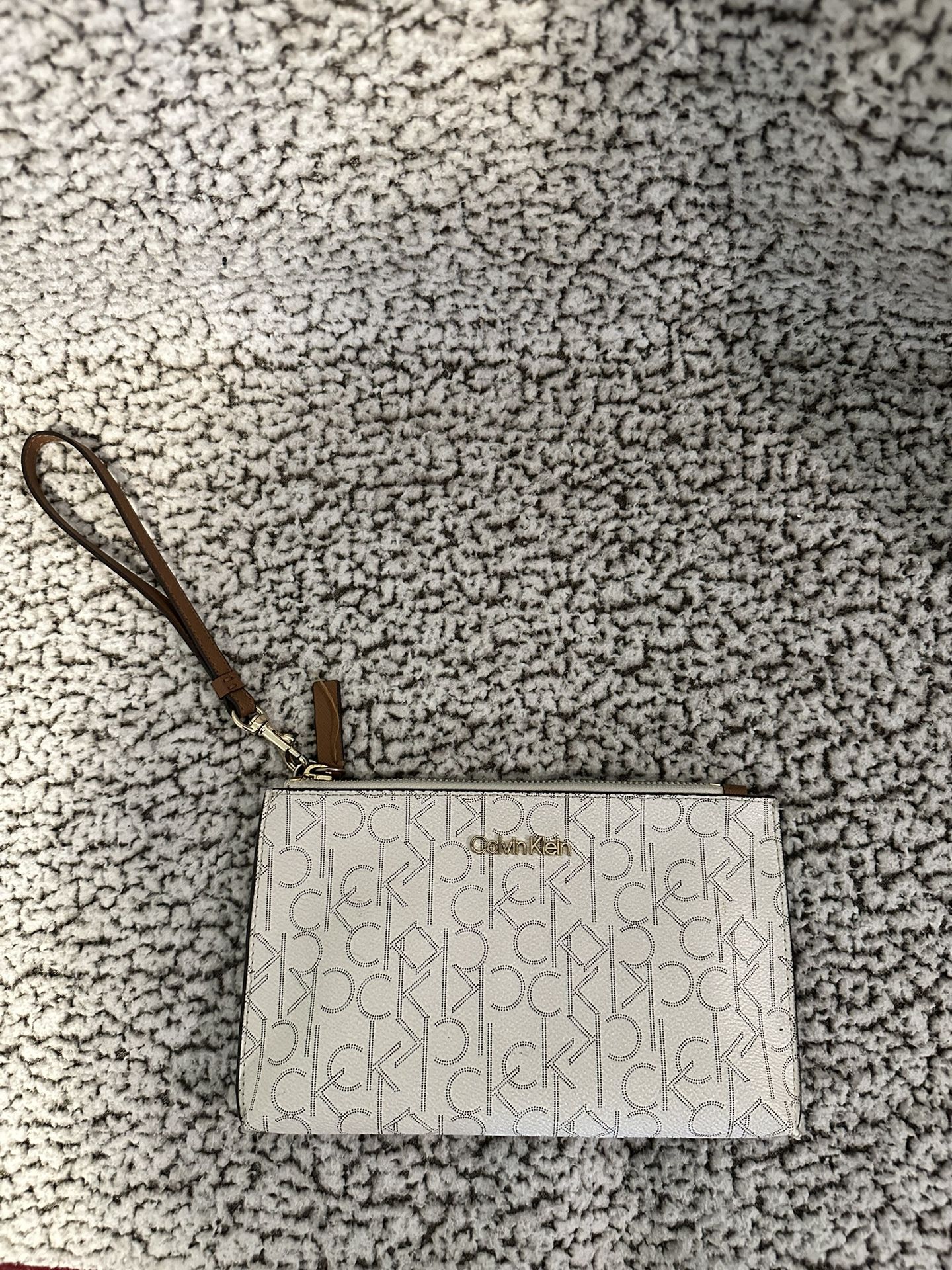 Large Calvin Klein Wristlet Handbag
