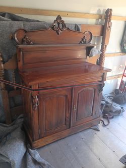 Antique cabinet $240