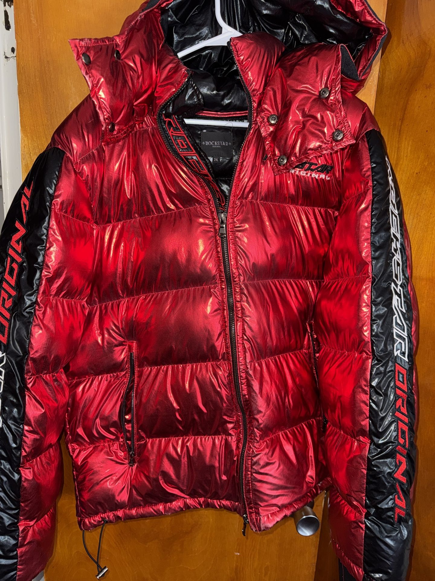 Men’s size 2xl red rockstar original coat