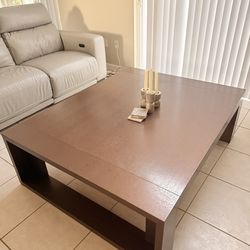 Real Wood Custom Made Coffee Table