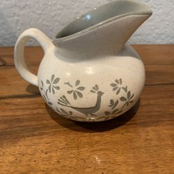 Harkerware Stone China Peacock Alley Creamer