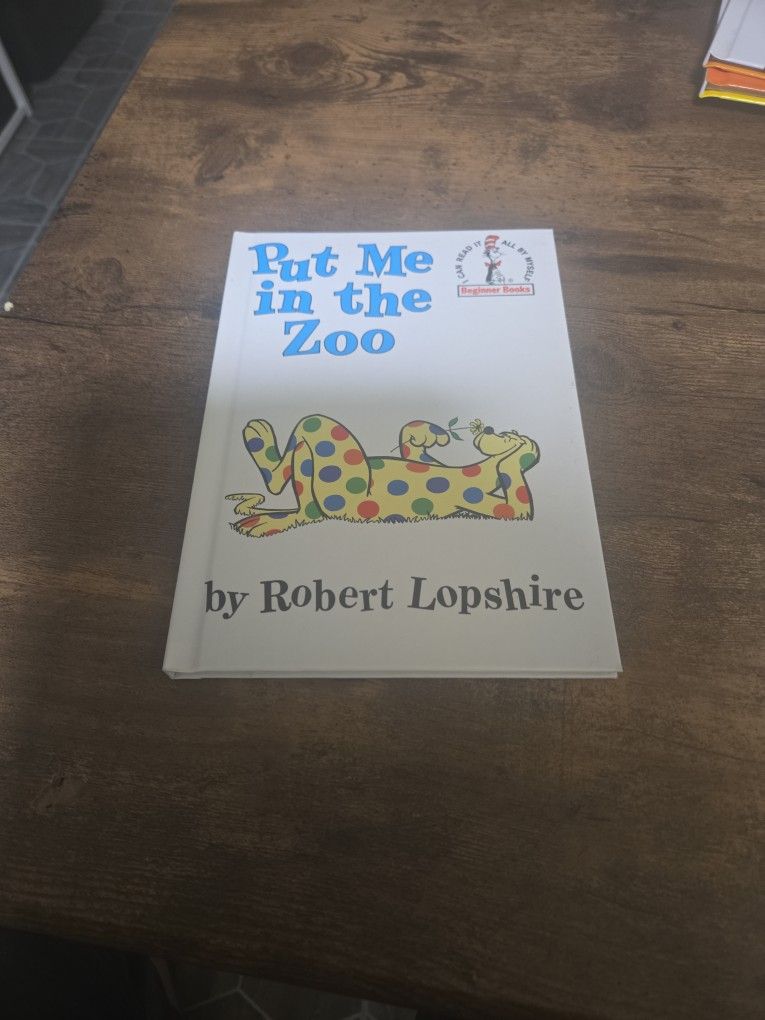Put Me In The Zoo Book