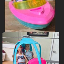 Barbie Boat & Helicopter