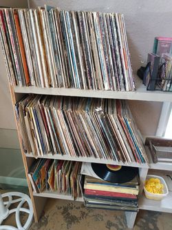 Record albums & 45's