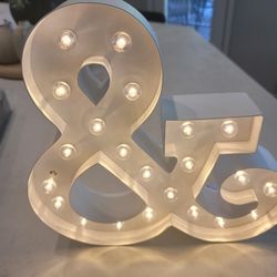 Marquee Light Kit DIY Heidi Swapp NIB 12" & Sign