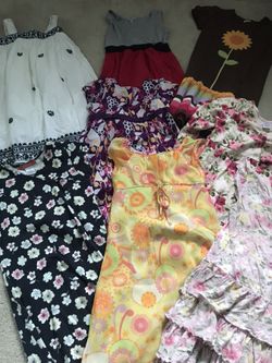 Girl Dresses - like new
