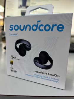 SOUNDCORE AeroClip by Anker Open-Ear Clip-On Earbuds