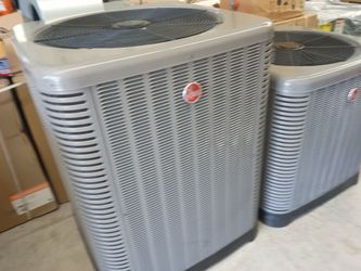 Ac ,4 ton A410 . rheemm 16seer ,2019 warranty
