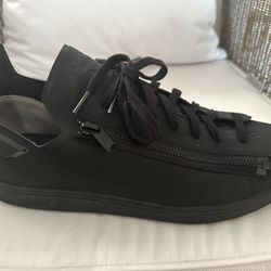 Adidas Y3 Stan Smith Black Zipper Sneaker