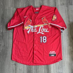 MENS JORDAN WALKER ST. LOUIS CARDINALS JERSEY 3XL 3X XXXL