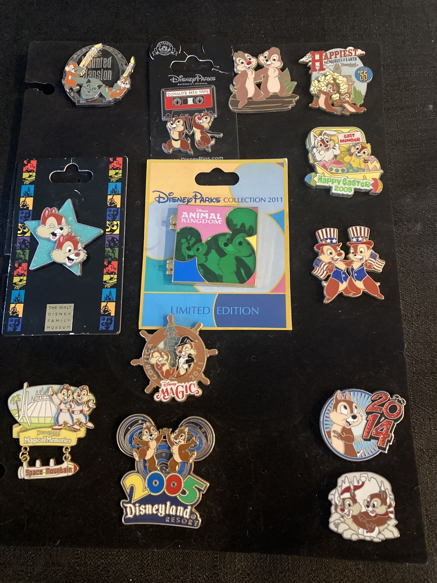 Disney Chip N Dale Pins
