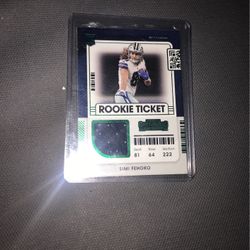Simi Fehoko Rookie Patch Card 2021