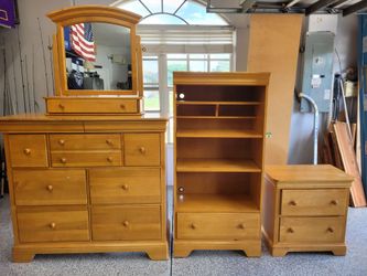 Full-size bedroom furniture