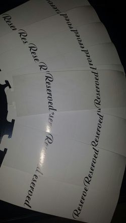 Brand New Set of 3 Multiple Count Wedding Accessories