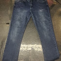 Kenneth Cole Navy Denim Size 36 x 32 