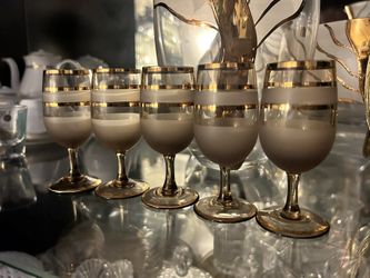 5 Piece Bohemian Mini Glasses