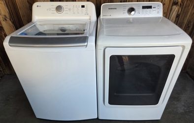 Washer & Gas Dryer 