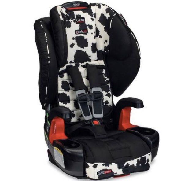BRITAX FRONTIER G1.1 CLICKTIGHT HARNESS BOOSTER CAR SEAT, COWMOOFLAGE