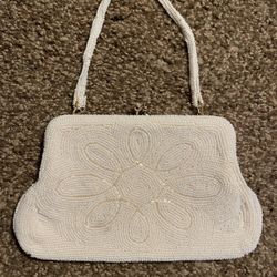 Vintage Beaded Wedding Purse- Japan