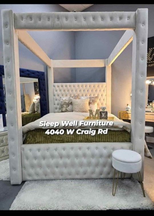 ✨️ King, Cal King, Queen Bed Frame ✨️ Furniture Sectionals, Bedrooms, Dining Avail