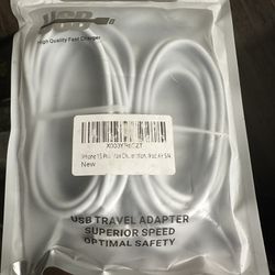 2 iPhone 15 Chargers  6”feet