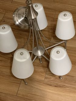 Lamps_ 5 Light Brushed Nickel.