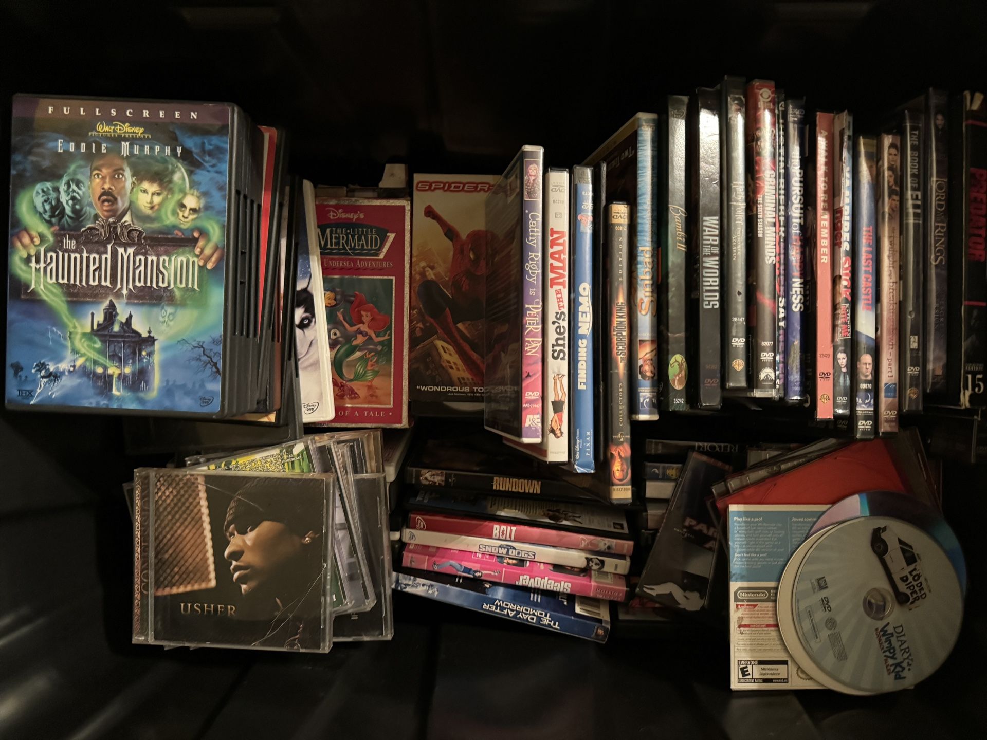 DVD, VHS, CD