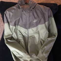Green Nike Windbreaker 