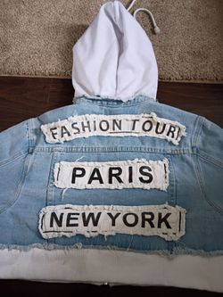 American Bazi Denim hoodie