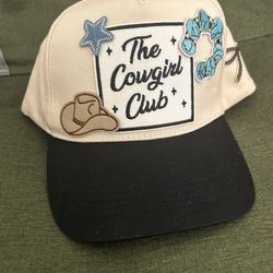 The Cowgirl Club Trucker Hat New 