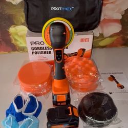 18 Piece CORDLESS Buffer/Polisher BRAND NEW IN BOX