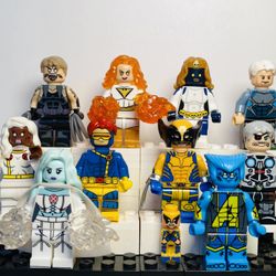 Comic Book X-Men Minifigures Set | New Custom LEGO Compatible Toys