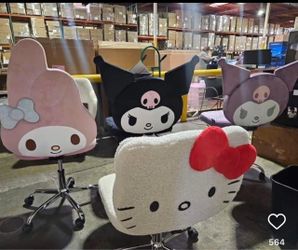 Hello Kitty Character Plush Chairs