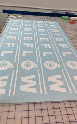 40” subieflow Windshield banner