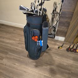 FULL GOLF CLUBS SET WITH GOLF BAG (12 CLUBS)