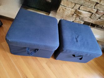 IKEA storage ottomans