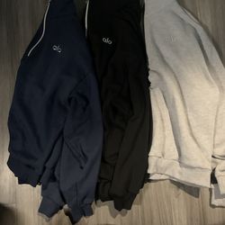 3 ALO quarter Zips