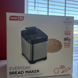 New bread maker